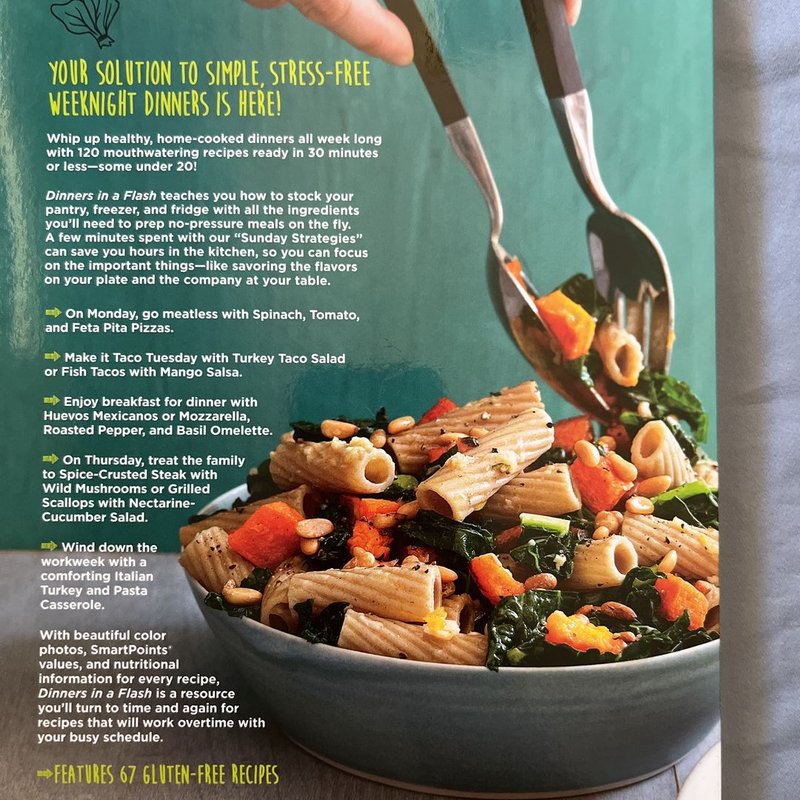 Weight Watchers dinners in a flash