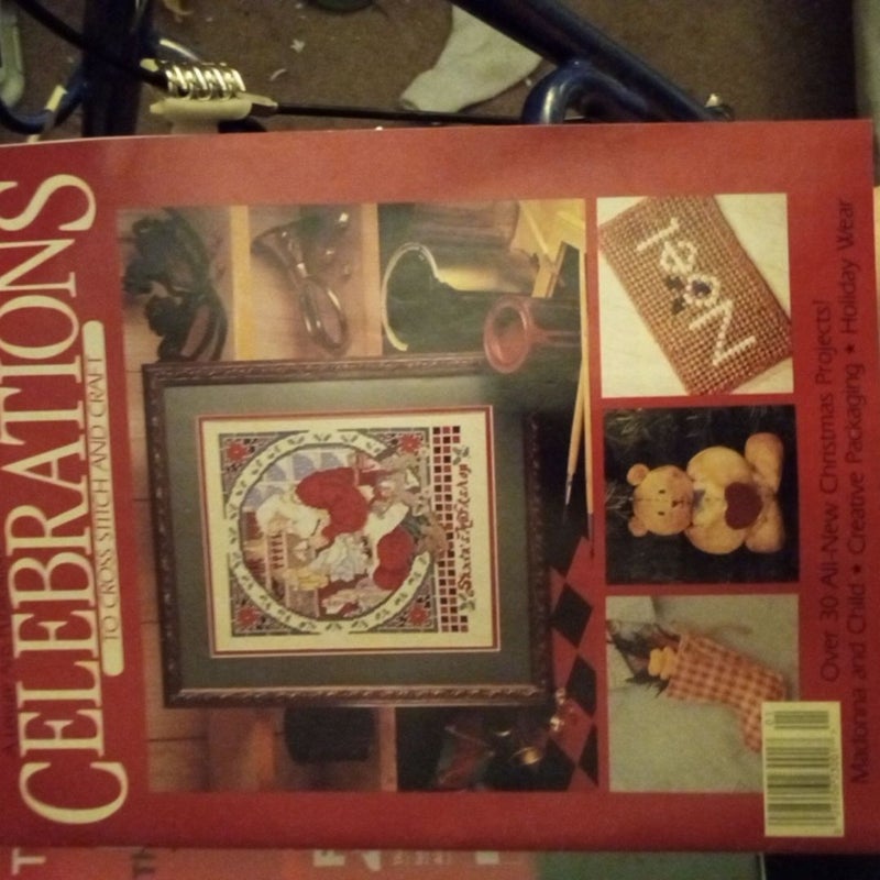 Celebrations To Cross Stitch and Crafts by Leisure Arts Inc.