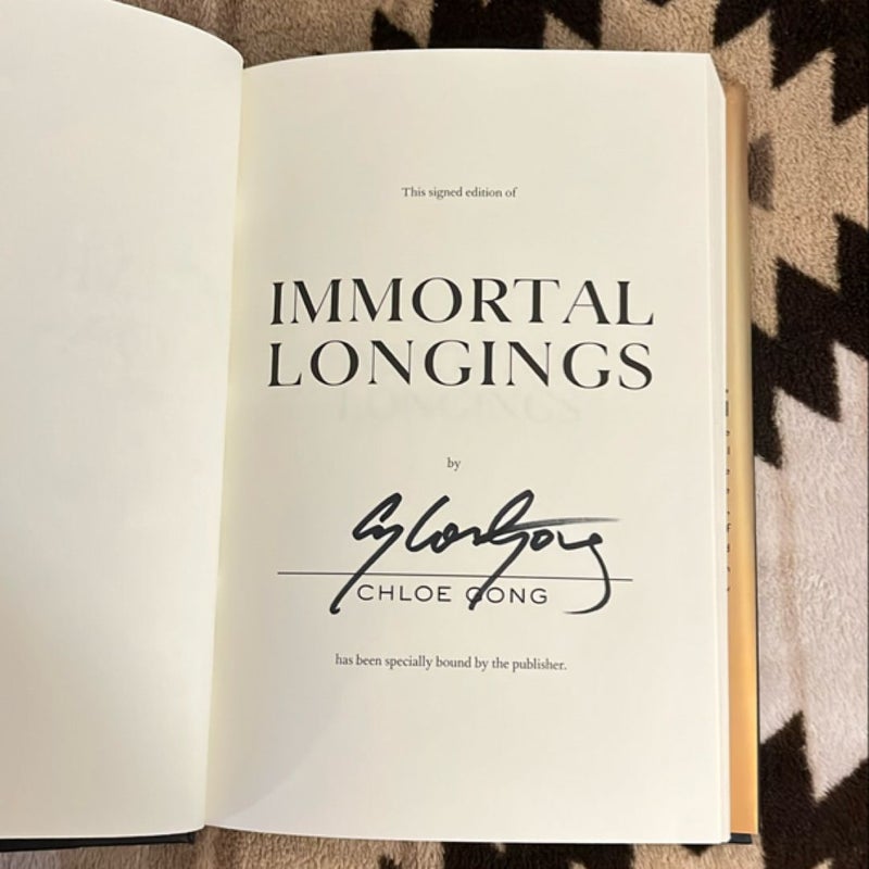 Immortal Longings