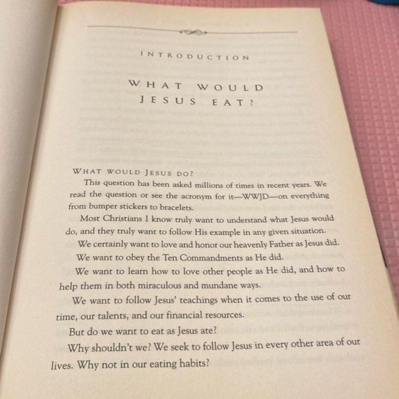 What Would Jesus Eat?