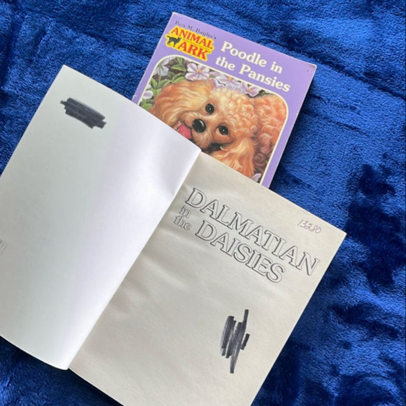 BOOK BUNDLE: Dalmatian in the Daisies and Poodle in the Pansies