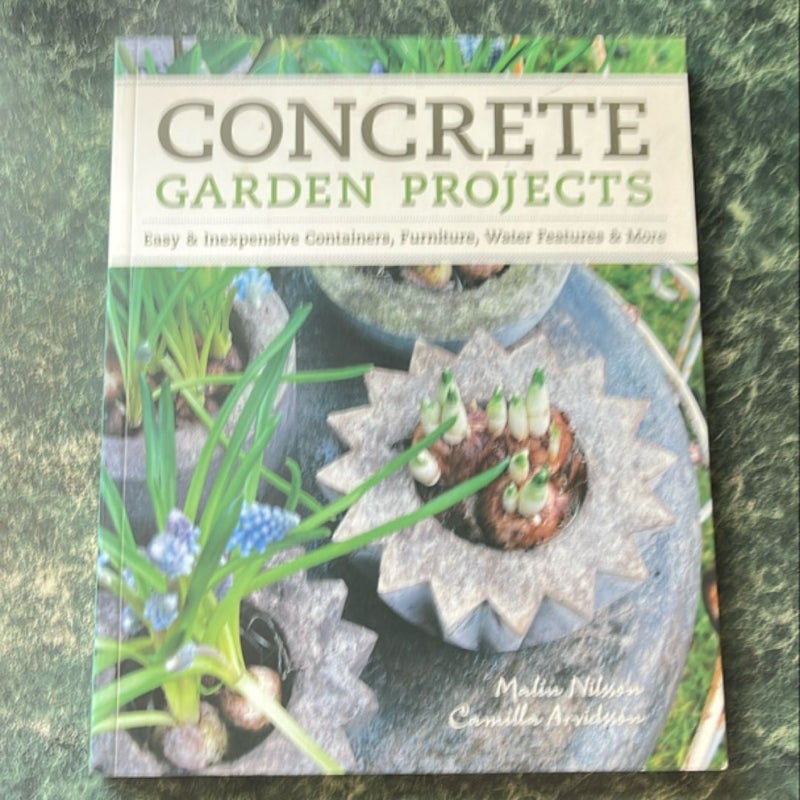 Concrete Garden Projects