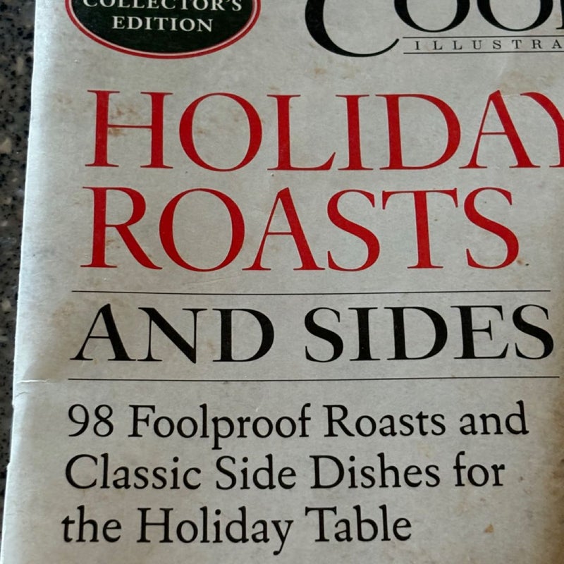 Cooks holiday roasts, and sides