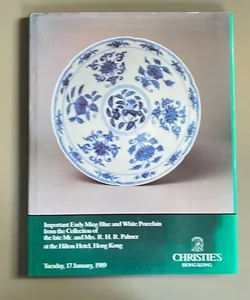Important Early Ming Blue and White Porcelain