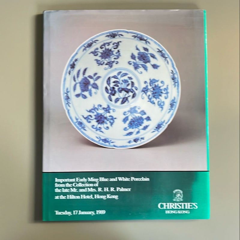 Important Early Ming Blue and White Porcelain