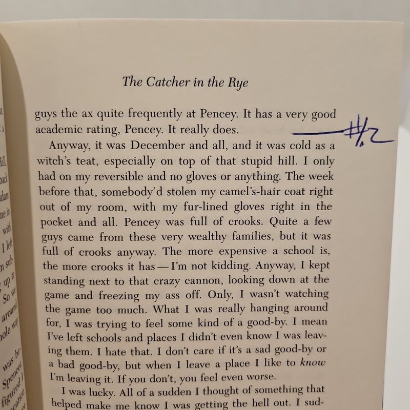 The Catcher in the Rye