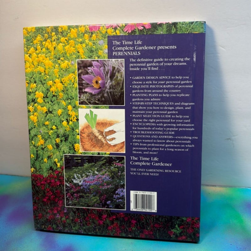 Perennials garden timelife book flowers  