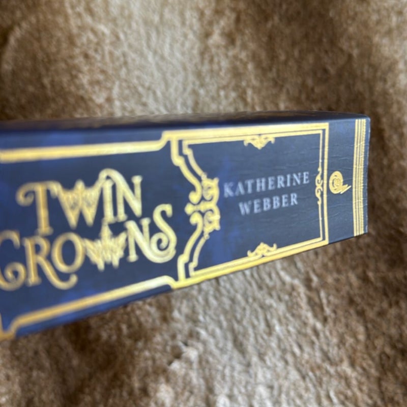 Twin Crowns *Fairyloot Exclusive Paperback Edition* *Hand Signed by BOTH Authors*