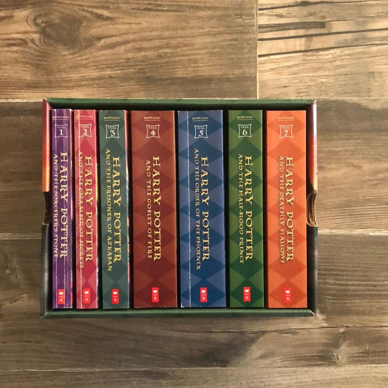 Harry Potter Paperback Boxset #1-7 by J. K. Rowling, Paperback