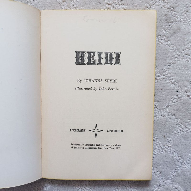 Heidi (6th Scholastic Star Printing, 1968)