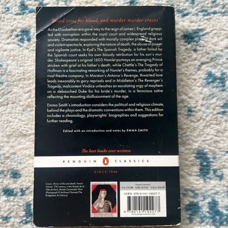 Five Revenge Tragedies