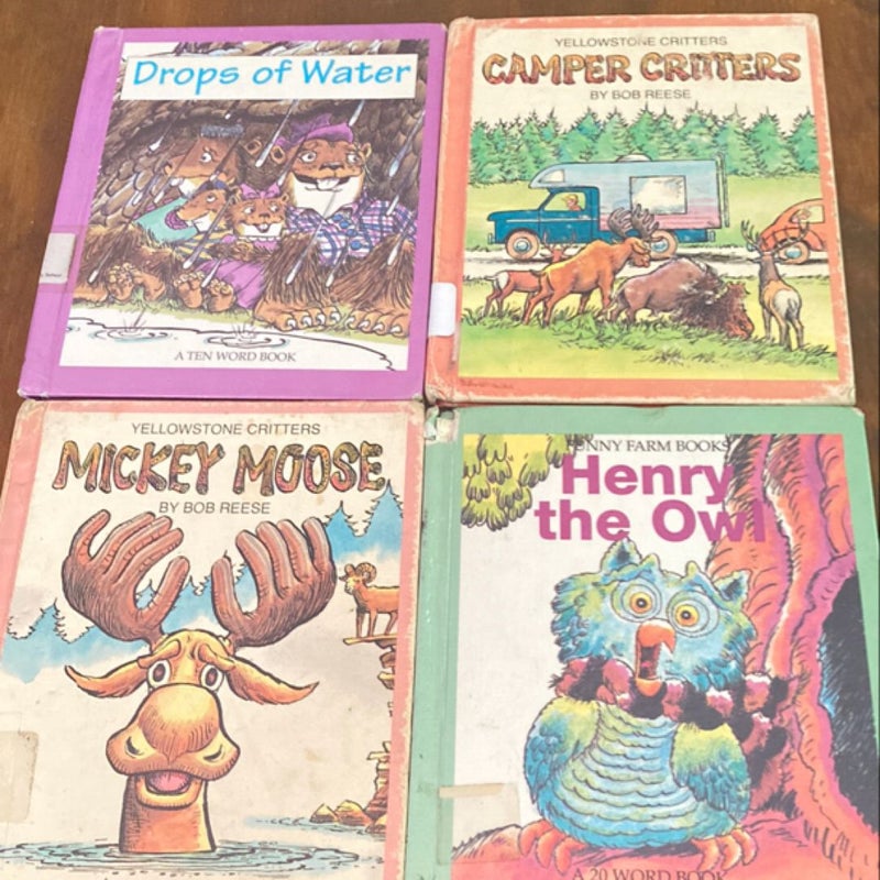Lot of 4 Early Readers