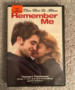 Remember Me ~ DVD