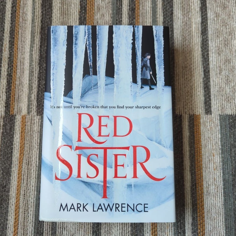 Red Sister (UK hardcover, sprayed edges)