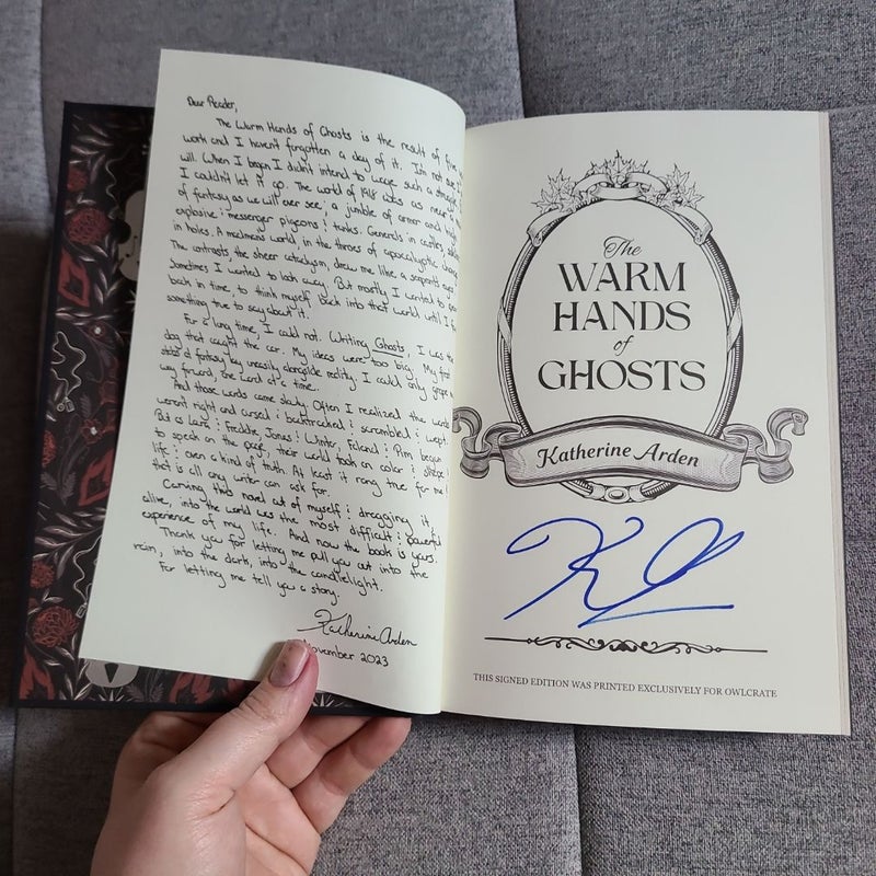 The Warm Hands of Ghosts (Signed Owlcrate Edition)