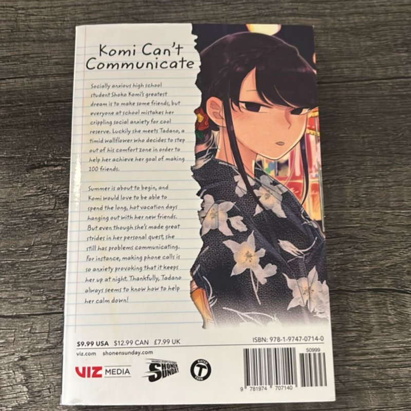 Komi Can't Communicate, Vol. 3