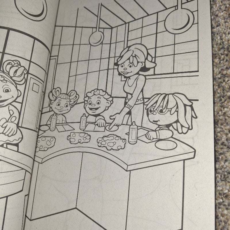 Sid the Science Kid Coloring Book 