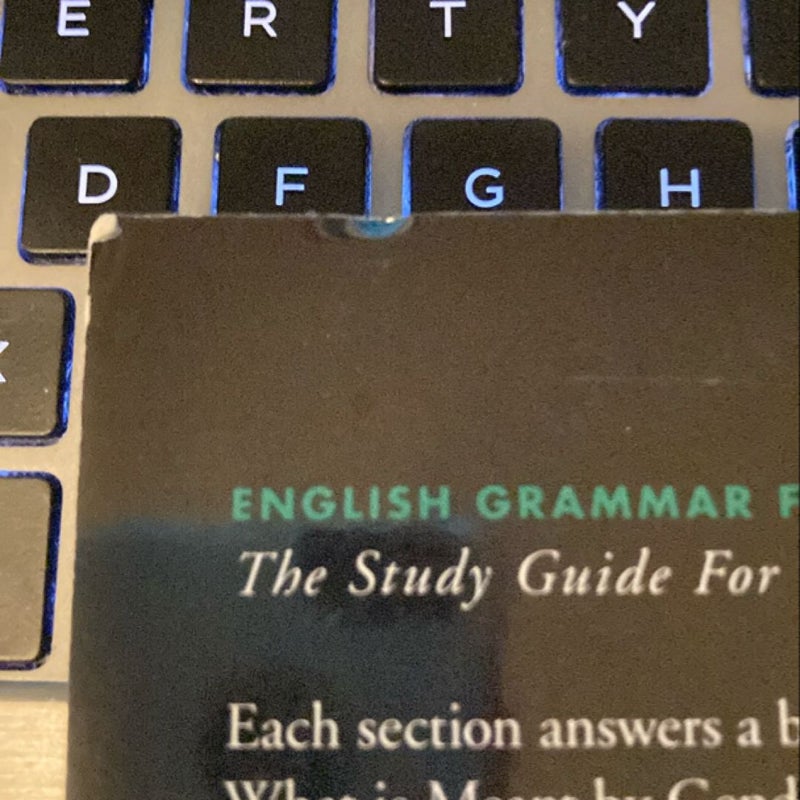 English Grammar for Students of German