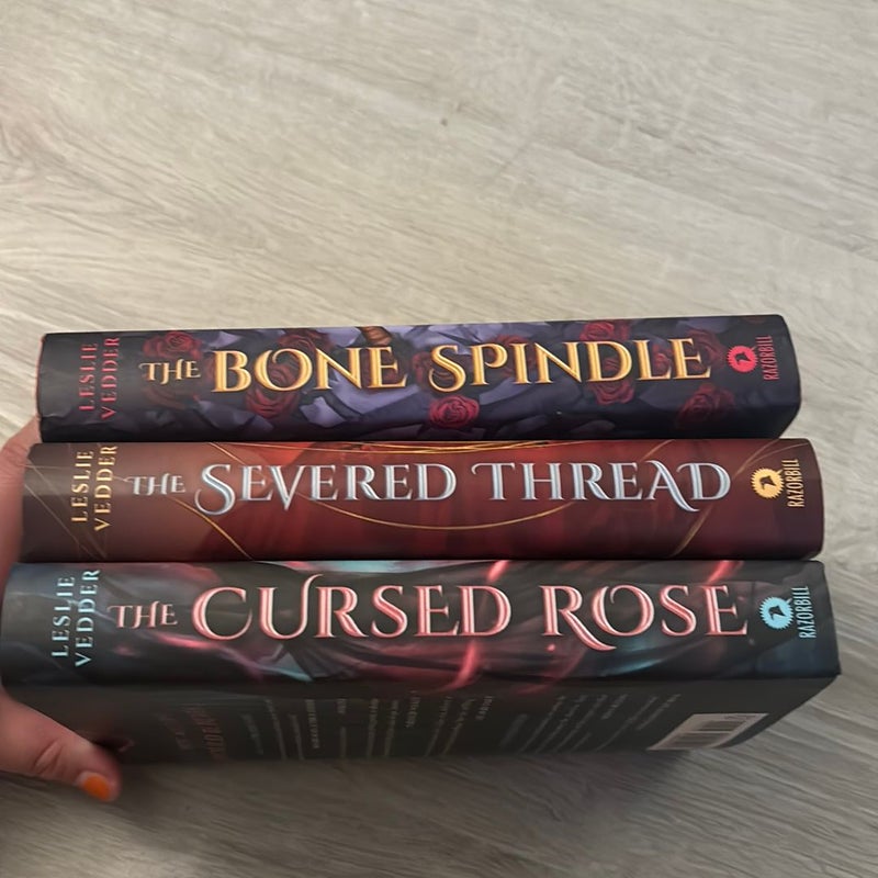 The Bone Spindle, The Severed Thread, and The Cursed Rose
