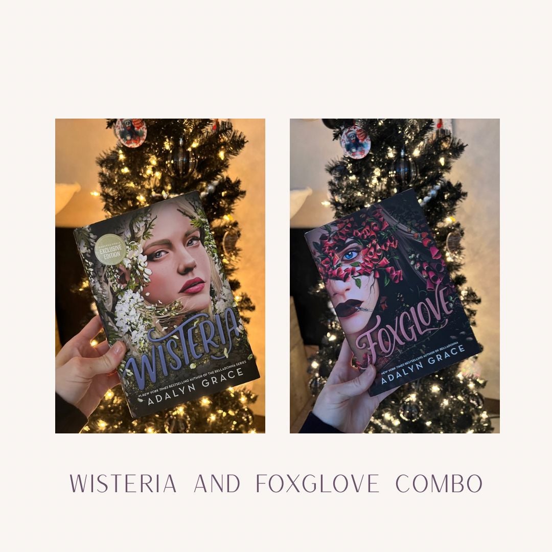 Wisteria and foxglove bundle