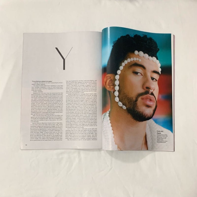 allure Bad Bunny “Doing Whatever He Wants” Issue November 2021 Magazine