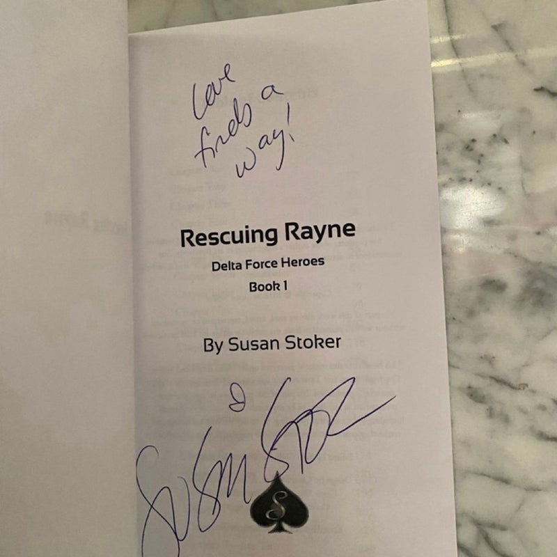 Rescuing Rayne (signed)