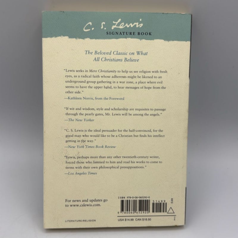 Mere Christianity