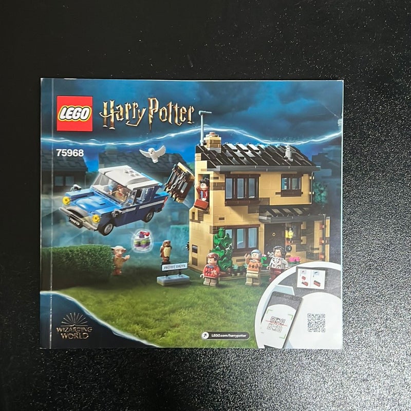 Lego Harry Potter 75968 Instruction Book Manual Only. by Lego