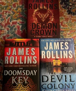 The Demon Crown, The Doomsday Key, The Devil Colony