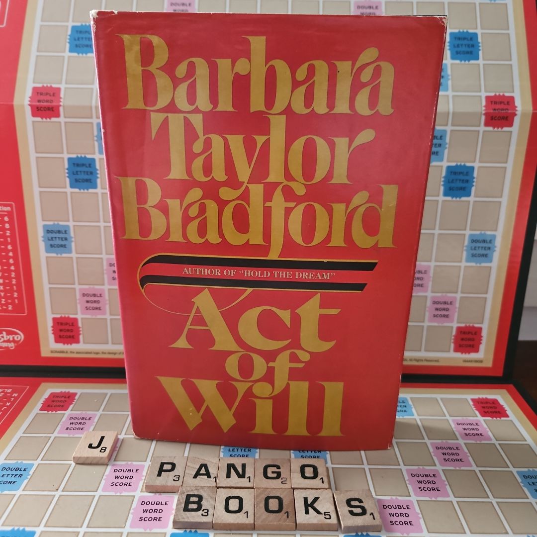 *Book Club Edition* Act of Will *Vintage*