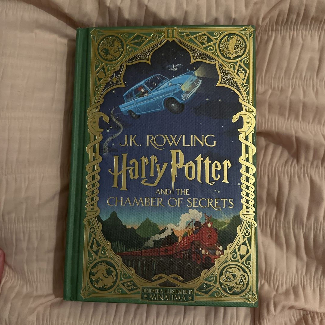 Harry Potter and the Chamber of Secrets (Harry Potter, Book 2) (MinaLima  Edition) (2): Rowling, J. K., Minalima: 9781338716535: : Books