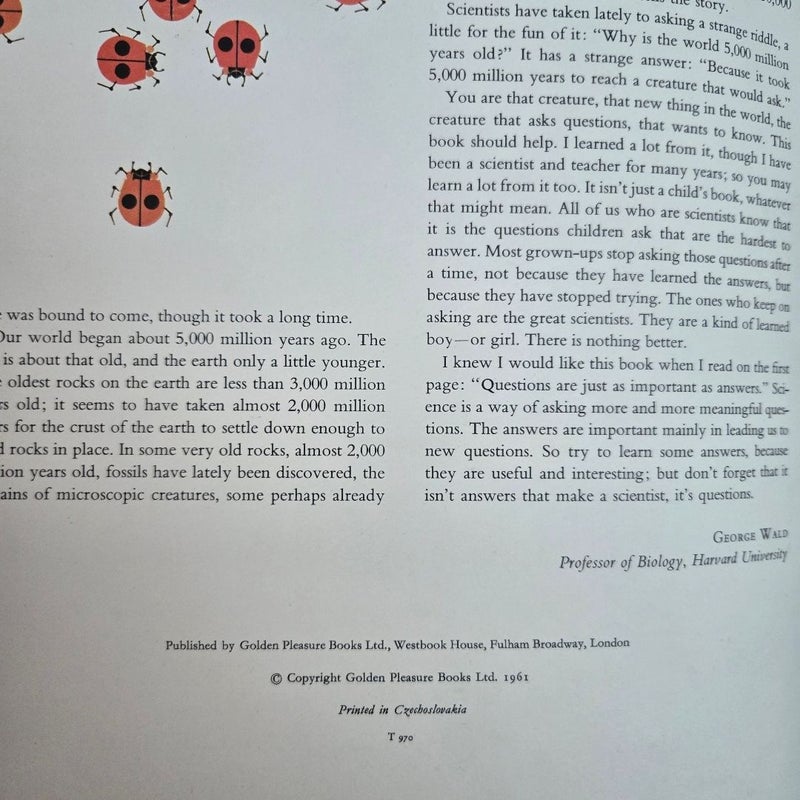 The Golden Pleasure Book of Biology