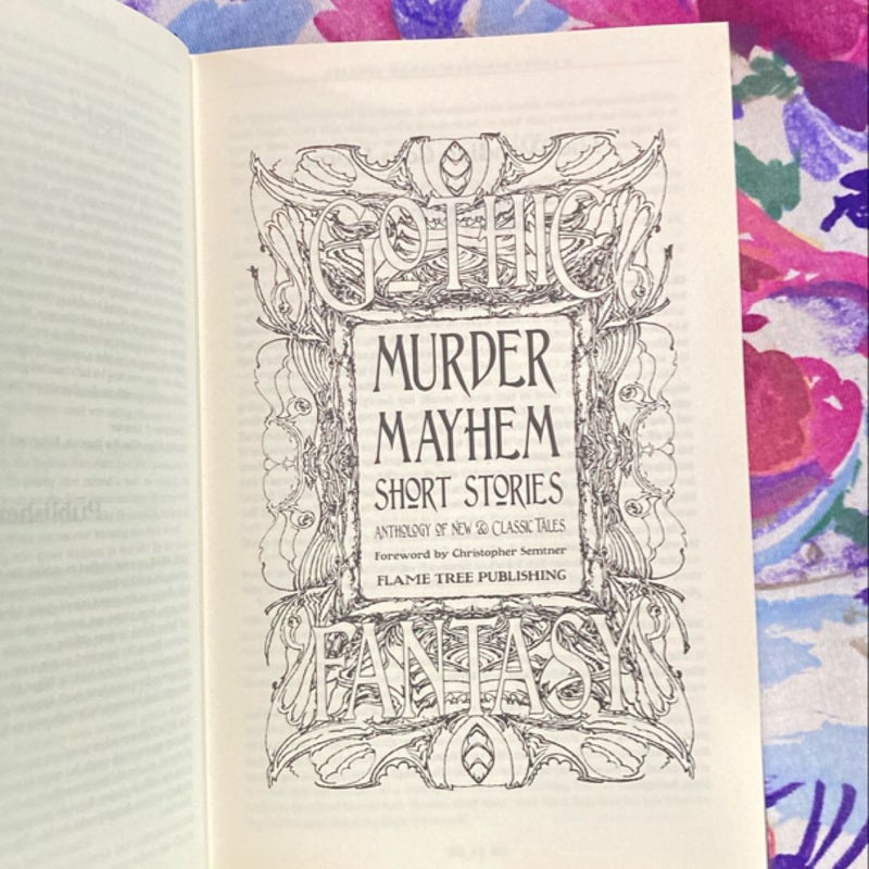 Gothic Murder Mayham Short Stories Fantasy