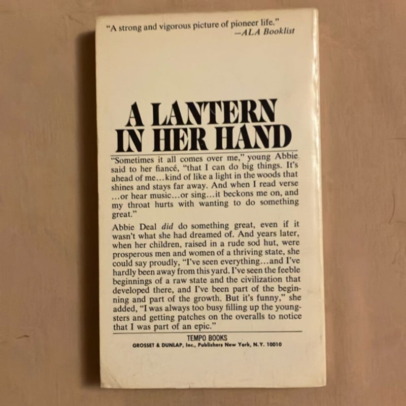 A Lantern in Her Hand