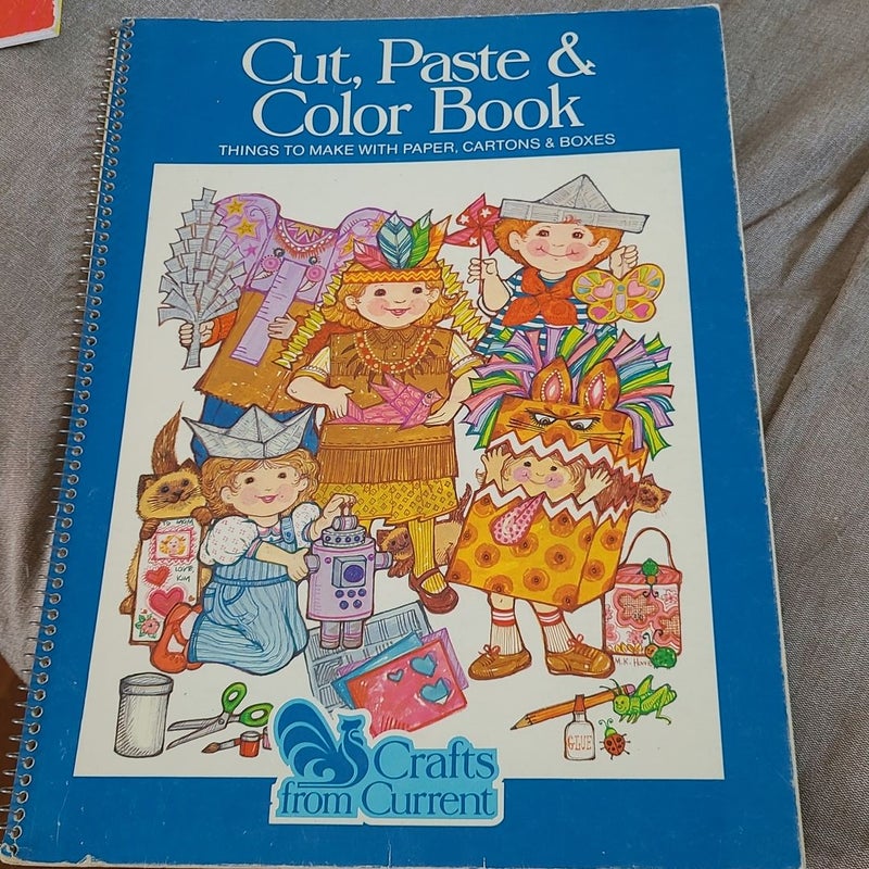 Cut, Paste and Color Book