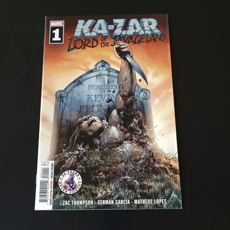Ka-Zar: Lord Of The Savageland #1