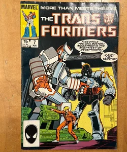 The transformers Aug 7 Marvel comic