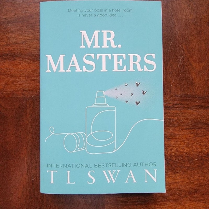 Mr Masters by TL Swan Book Novel Romance Spice Smut Booktok Discreet Cover