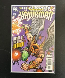 JSA Classified Featuring Hawkman # 21 Mar 2007 DC Comics