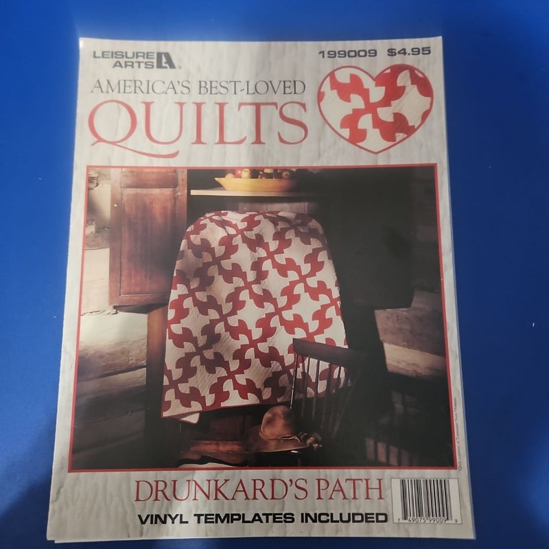 America's Best-Loved Quilts: DRUNKARD'S PATH