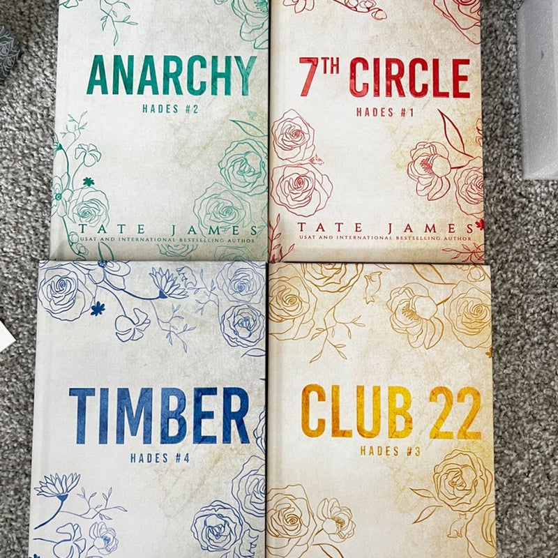 HC Signed Timber Club 22 Anarchy 7th Circle