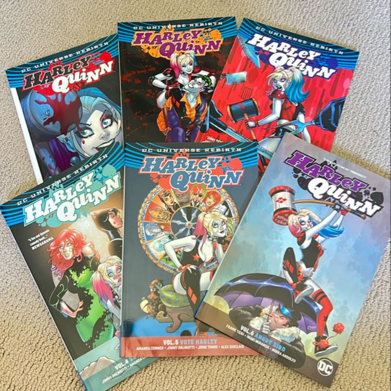 Harley Quinn DC Rebirth Vol 1-6 BUNDLE
