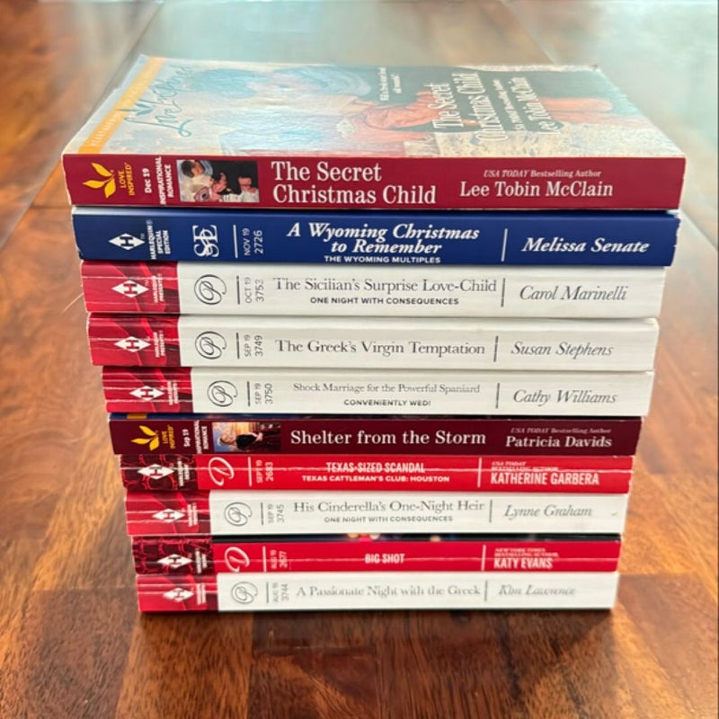 Harlequin 2019 Bundle of 10