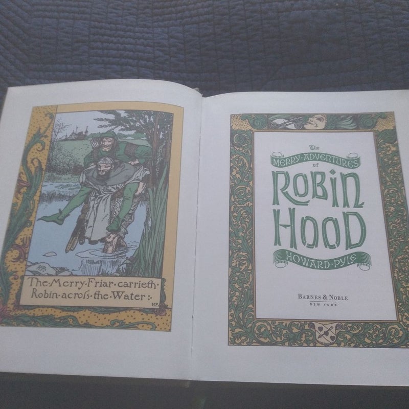 The Merry Adventures of Robin Hood (Barnes and Noble Collectible Classics: Children's Edition)