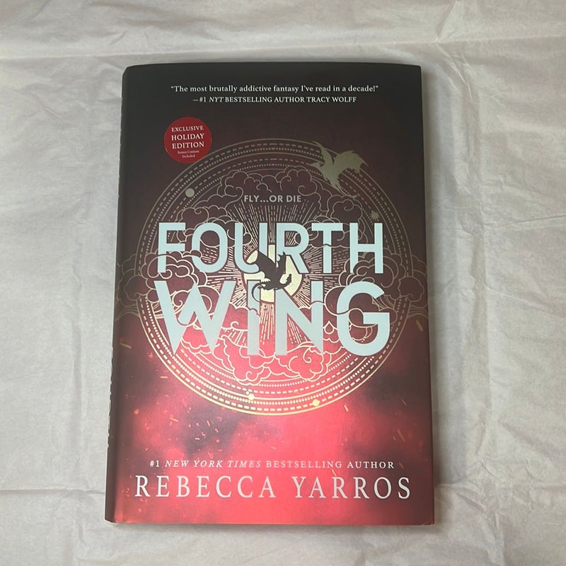 Fourth Wing Special Edition by Rebecca Yarros, Hardcover