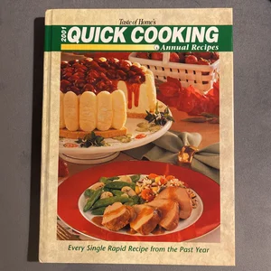 2001 Quick Cooking Annual Recipes