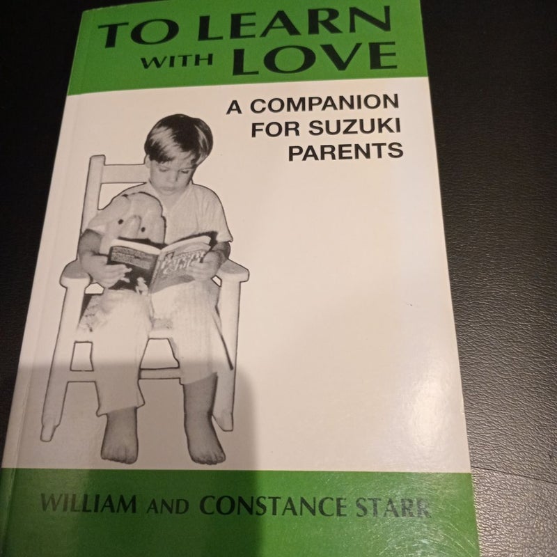 TO LEARN WITH LOVE