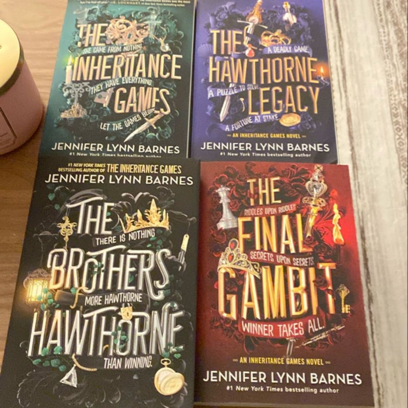 The Inheritance Games Book 1-4