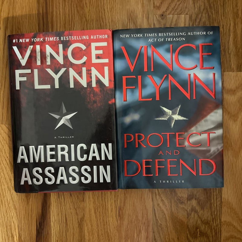 American Assassin & Protect and Defend by Vince Flynn