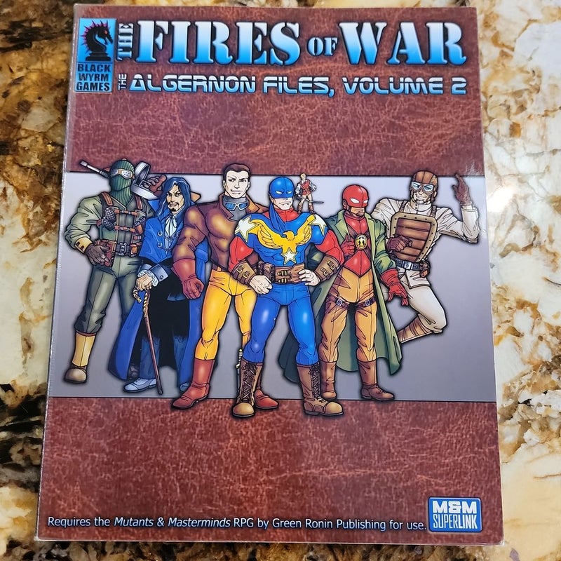 The Fires of War The Algernon Files Volume 2 **missing pages **